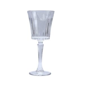 Antique Crystal Red Wine Glass