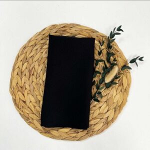Cloth  Napkin – Black