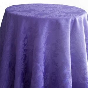 Damask Table Cloth – Purple